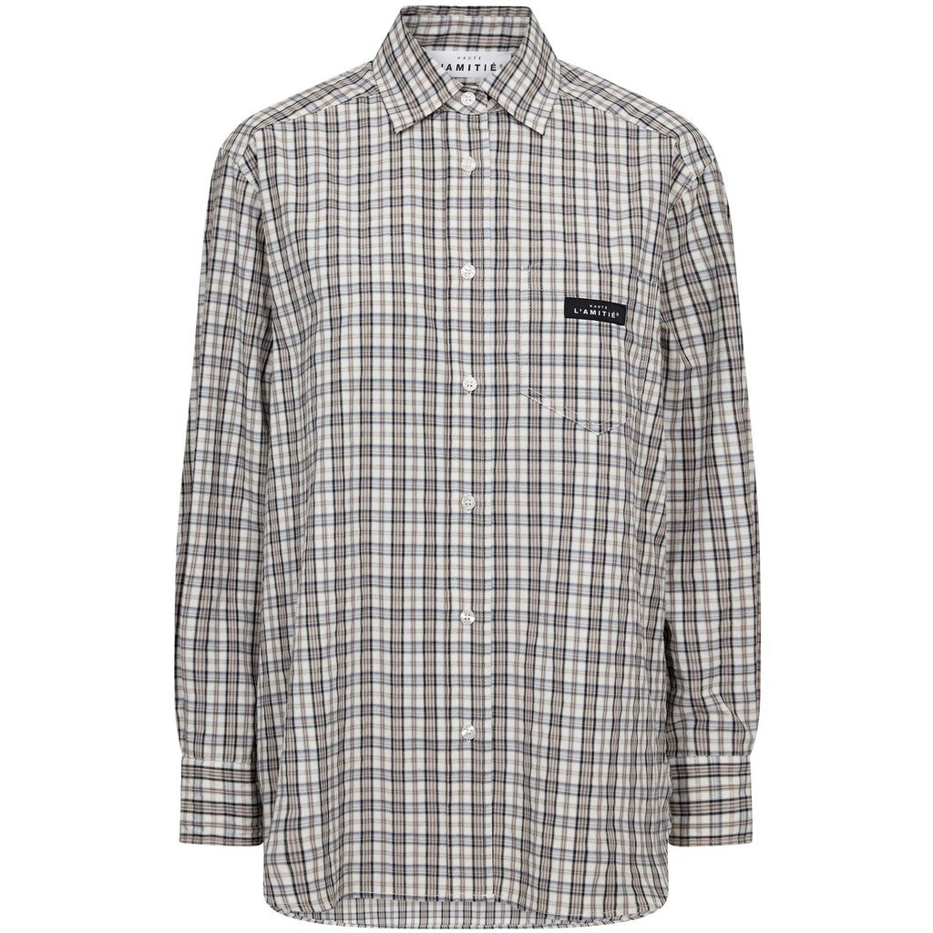 HAUTE L'AMITIE - BUTTON DOWN CHECK SKJORTE