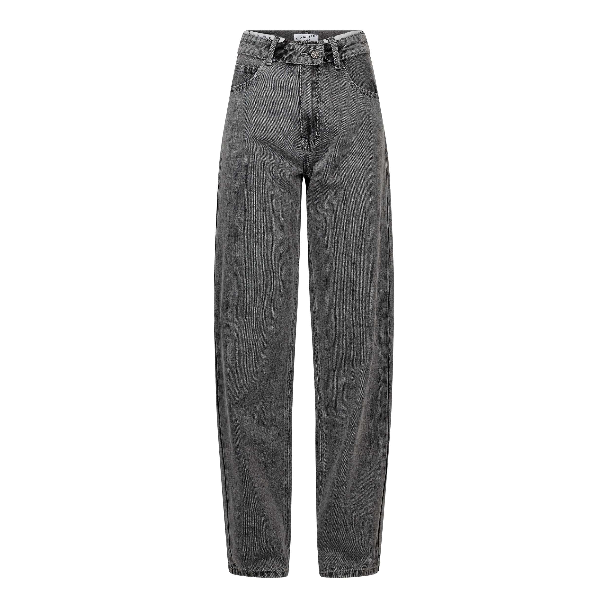HAUTE L'AMITIE - FLIP BARREL JEANS GREY