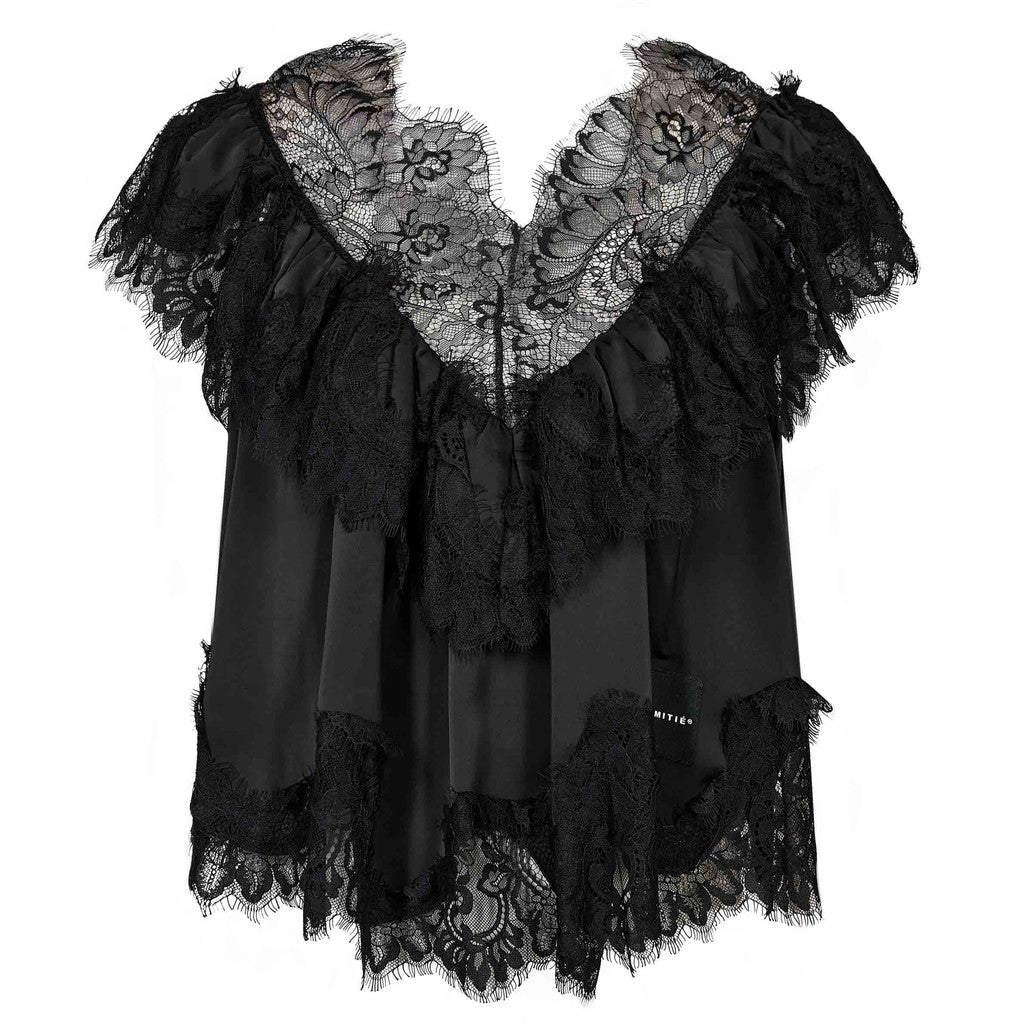 HAUTE L'AMITIE - SANCERRE LACE TOP SORT
