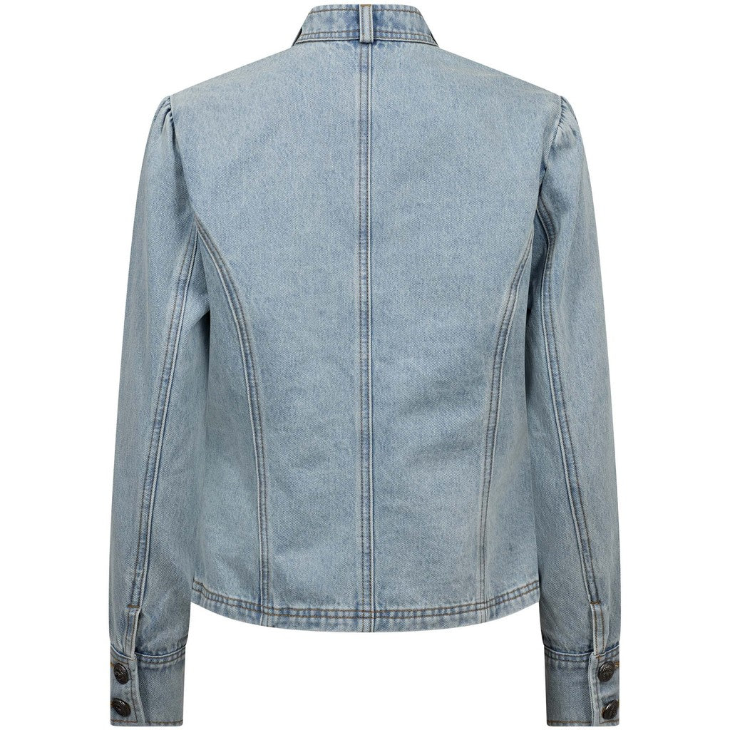 HAUTE L'AMITIE - BLEACHED UNIFORM JAKKE DENIM