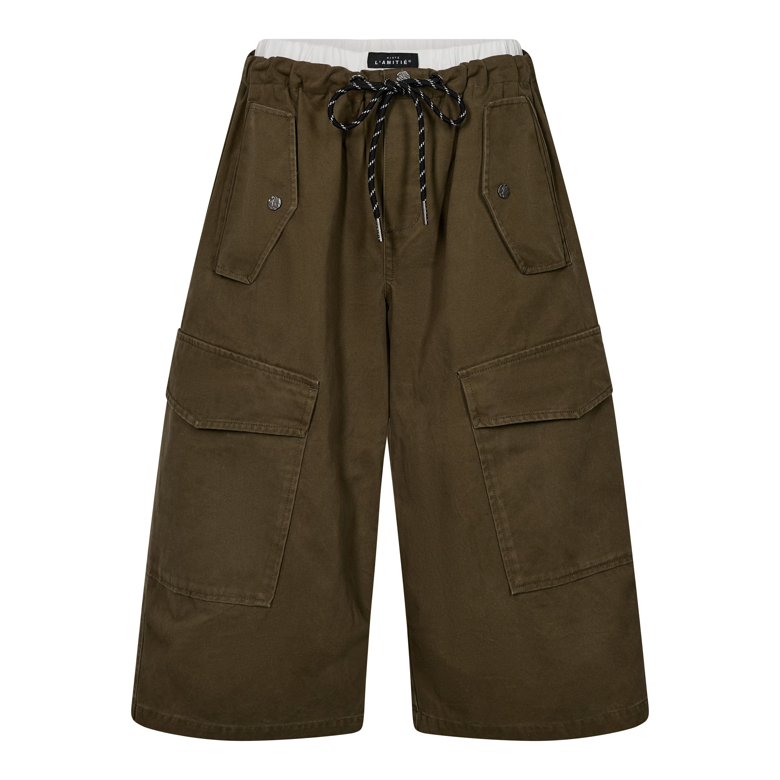 HAUTE L'AMITIE - PULL ON CARGO BERMUDA ARMY