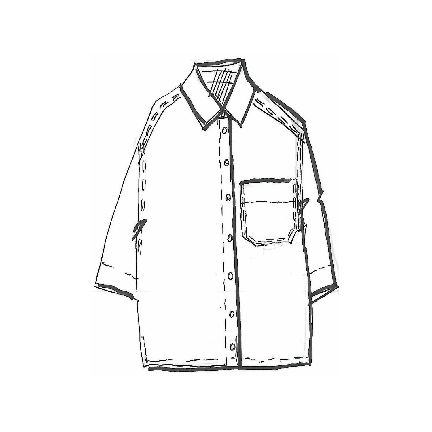 PROJECT AJ117 - HORTENSE SKJORTE KHAKI