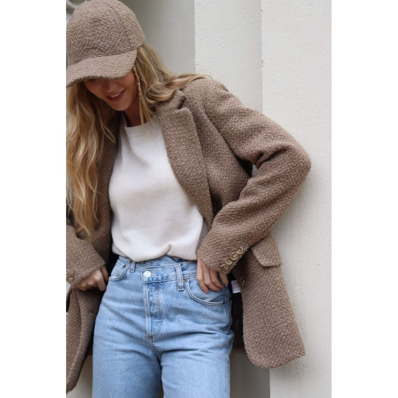 O´TAY - PALMA CAP BOUCLE NOUGAT