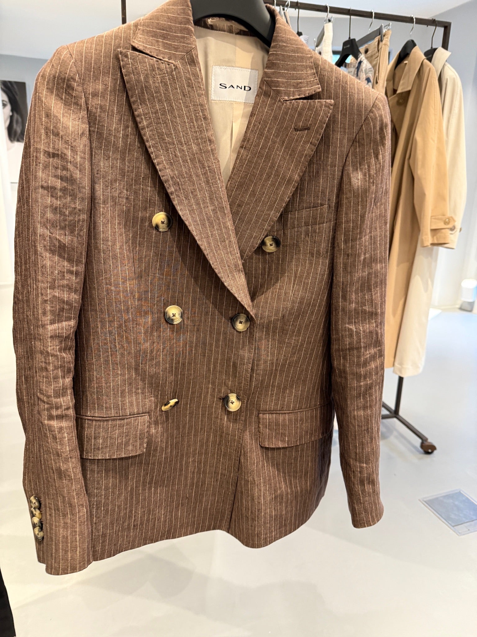 SAND COPENHAGEN - RANI BLAZER BROWN