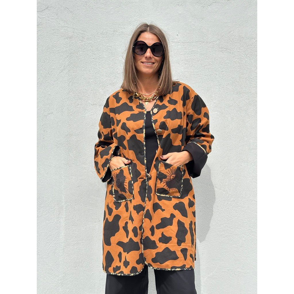 GASPAR - MARSEILLE LONG JAKKE CAMEL
