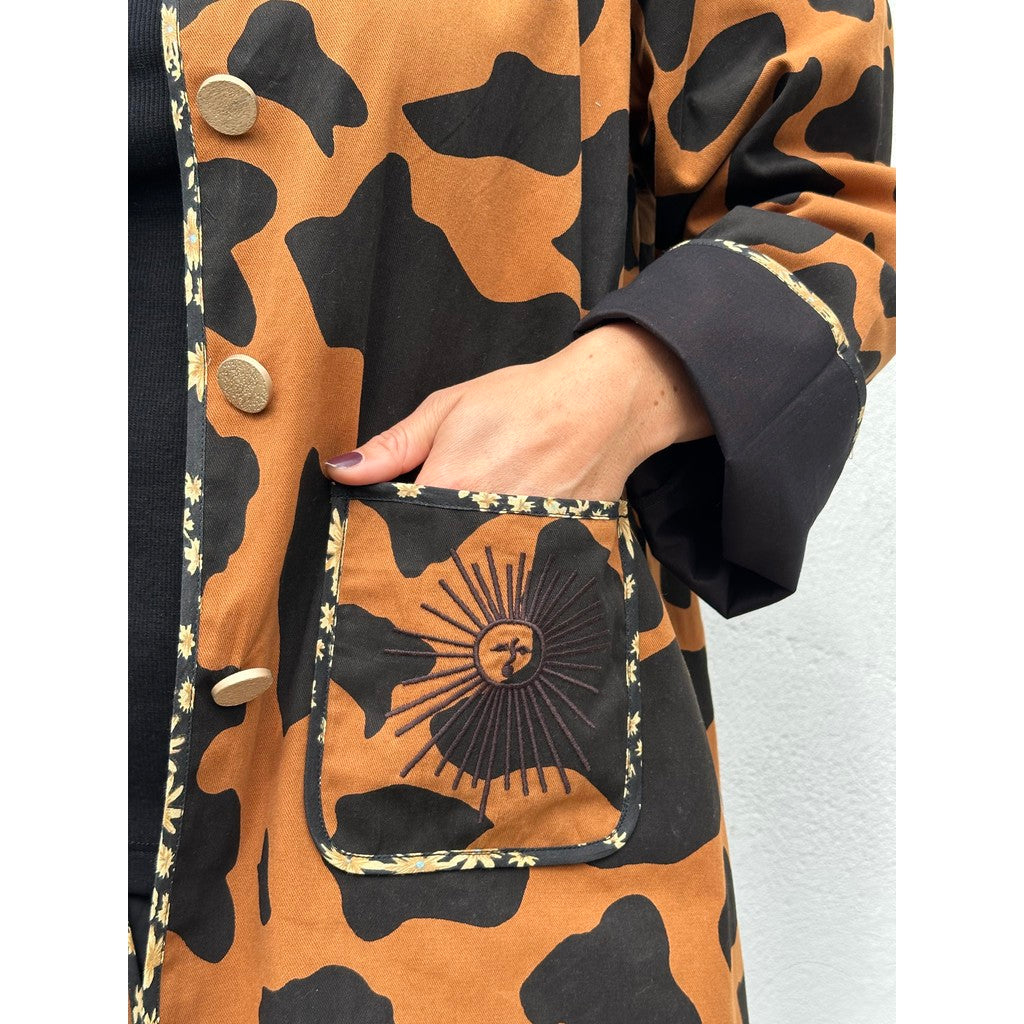 GASPAR - MARSEILLE LONG JAKKE CAMEL