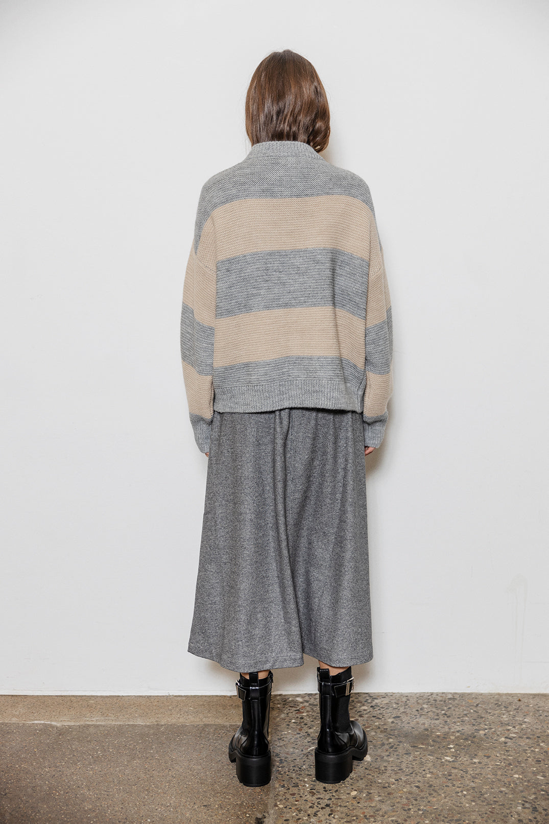 PROJECT AJ117 - JOLIE CARDIGAN GREY SAND