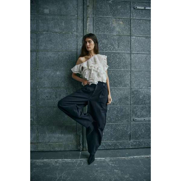 COPENHAGEN MUSE - TILLY BLUSE JET STREAM
