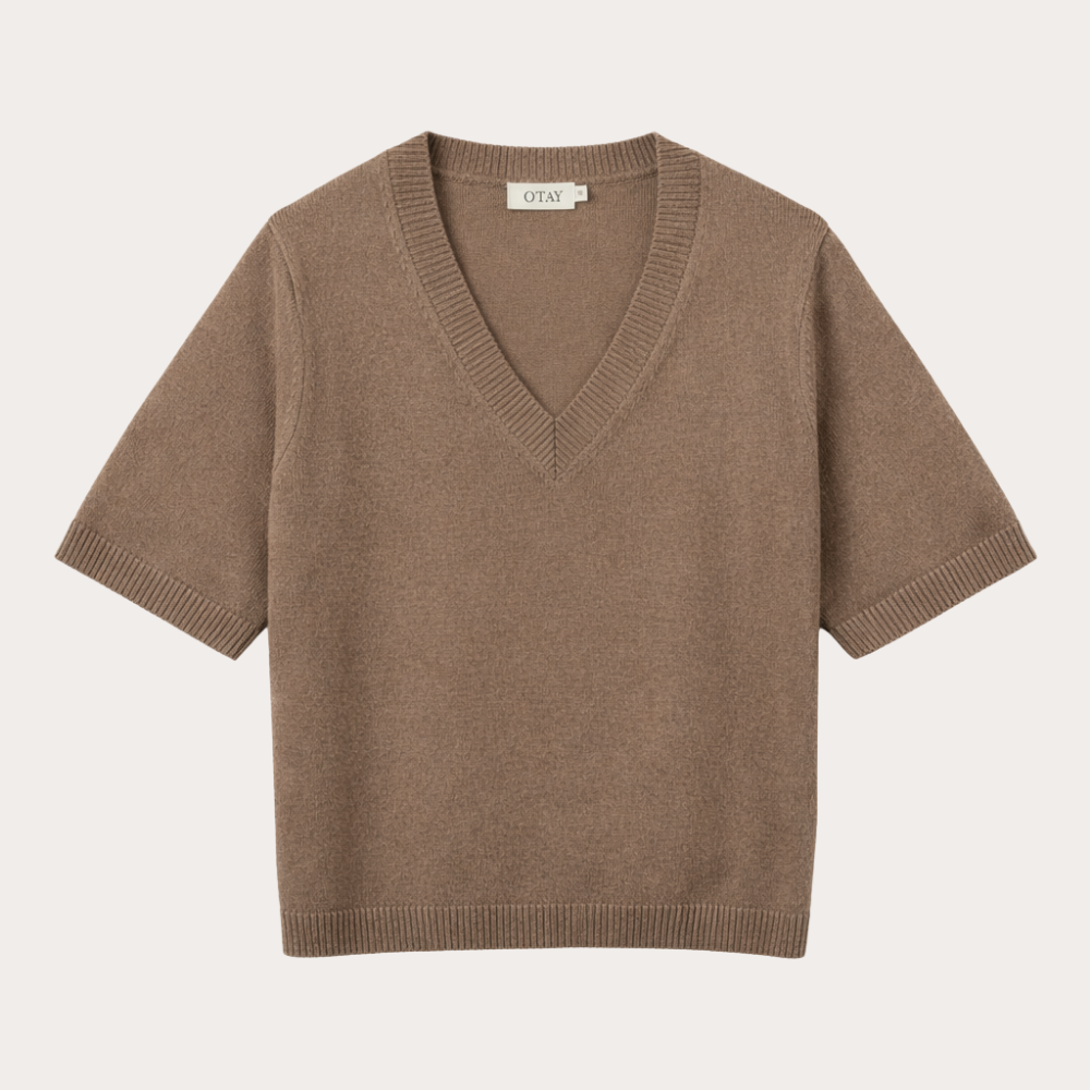 O'TAY - RIVA T-SHIRT WALNUT