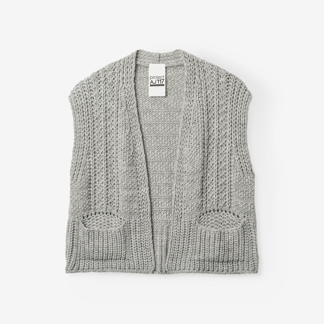 PROJECT AJ117 - SUSIE VEST GREY