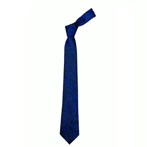 TIM & SIMONSEN - SLIPS PAISLEY BLUE/BLACK