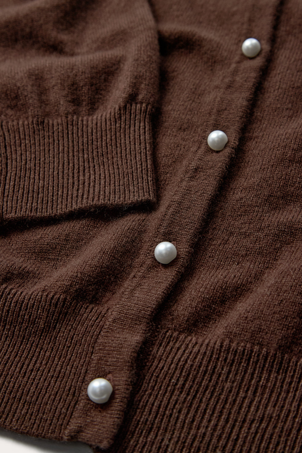O'TAY - VICTORIA CARDIGAN - ESPRESSO