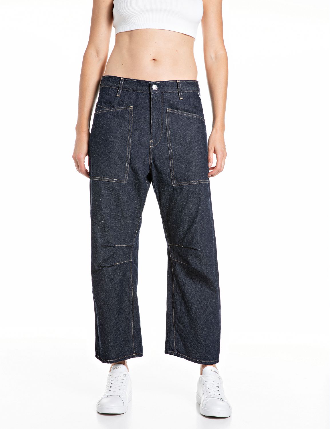 REPLAY - JEANS DARK BLUE ANBASS