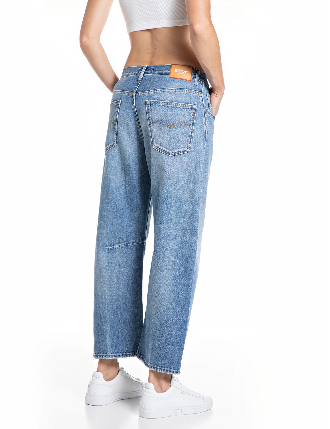 REPLAY - JANIE BARREL JEANS LIGHT BLUE