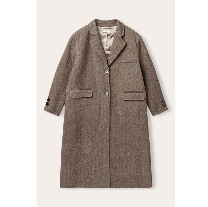 O'TAY - NABILA JAKKE GREY/BROWN