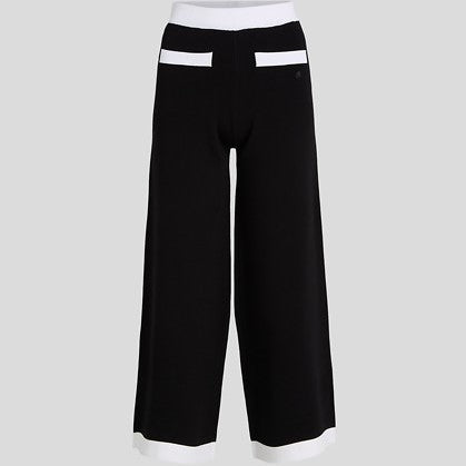KARL LAGERFELD - CLASSIC KNIT BUKSER SORT
