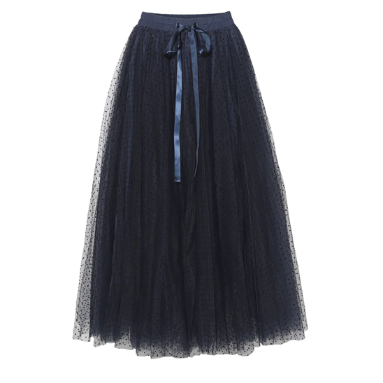 EMM COPENHAGEN - DAISY NEDERDEL NAVY DOT