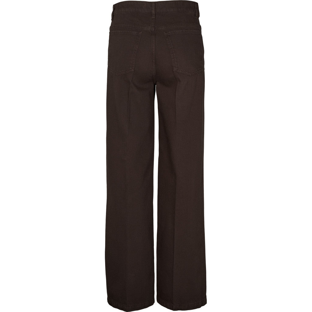 BASIC APPAREL - ENYA JEANS BRUN
