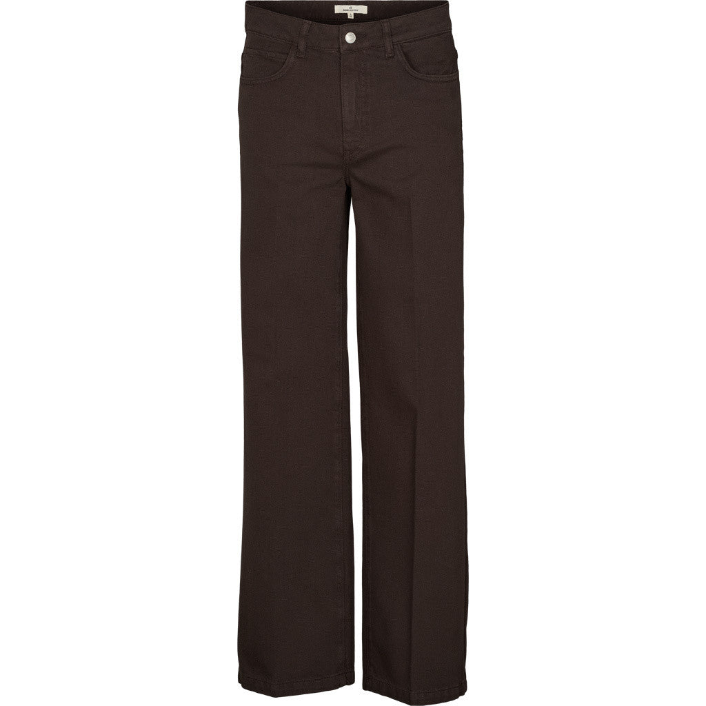BASIC APPAREL - ENYA JEANS BRUN