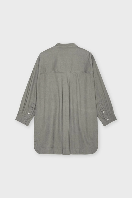 MOSHI MOSHI - GIRONA SKJORTEJAKKE KHAKI GRAY