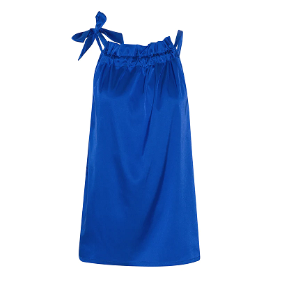 EMM COPENHAGEN - ELISABETH TOP ELECTRIC BLUE