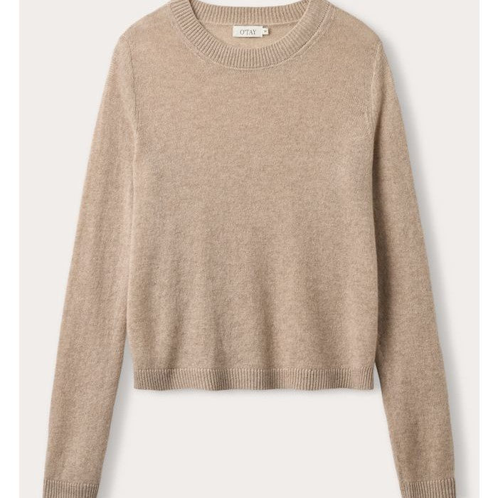 O'TAY - LACE BLUSE MINK