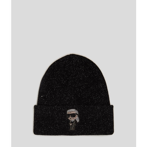 KARL LAGERFELD - IKONIK BEANIE SORT