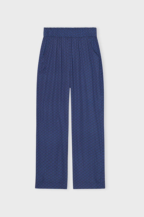 MOSHI MOSHI - NICE SILKY BUKSER NAVY/BLUE