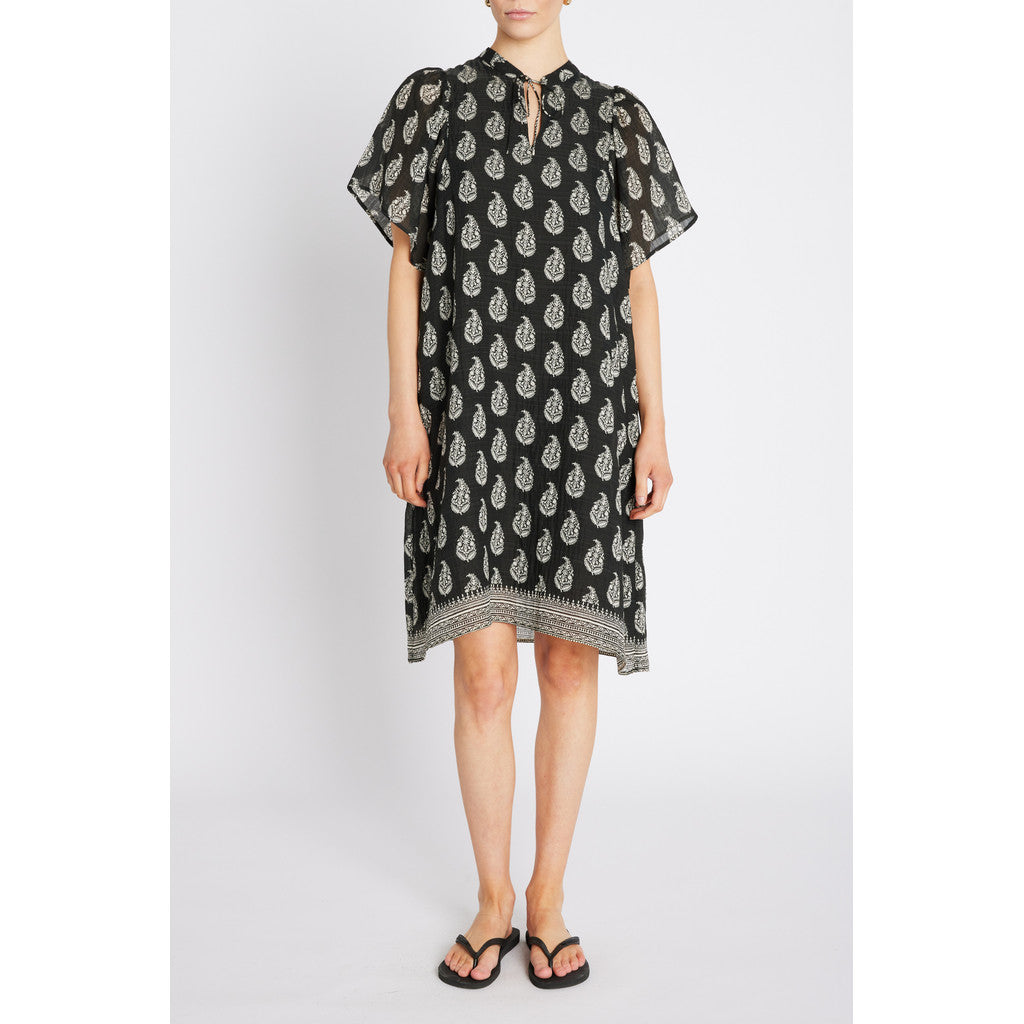 BRUUNS BAZAAR - JULIA KJOLE BLACK/CREAM