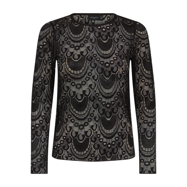 COPENHAGEN MUSE - LACIE T-SHIRT SORT