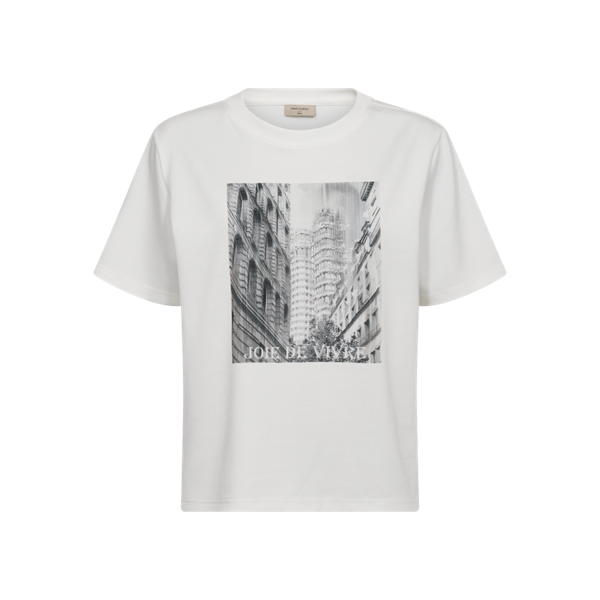 FREEQUENT - MALAK T-SHIRT OFF WHITE/SORT