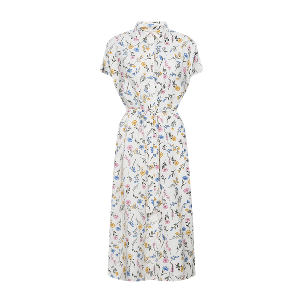 FREEQUENT - MOLLI KJOLE OFF WHITE/GOLDE HAZE