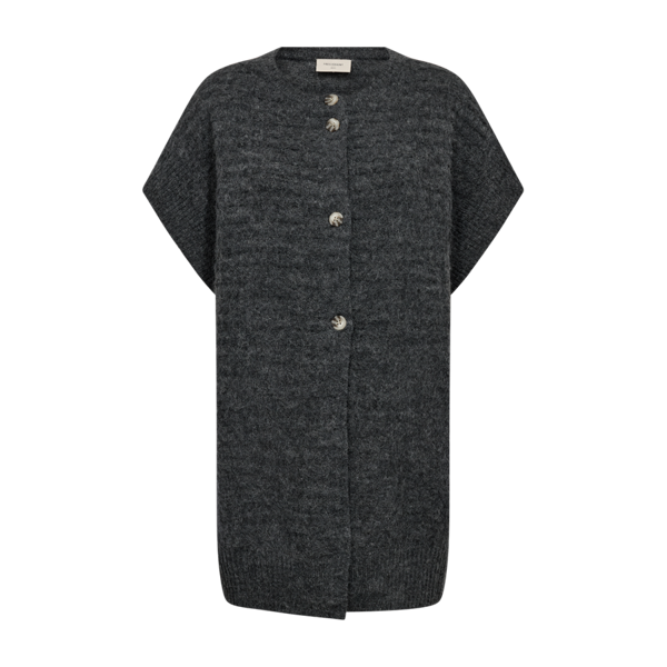 FREEQUENT - DIDO CARDIGAN GREY MELANGE