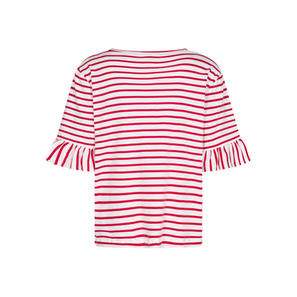 FREEQUENT - MARLINE T-SHIRT HVID/LOLLIPOP