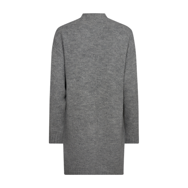 FREEQUENT - PEARL CARDIGAN GREY MELANGE
