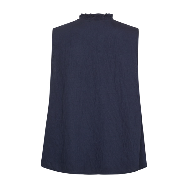 FREEQUENT - ALLY BLOUSE NAVY BLAZER