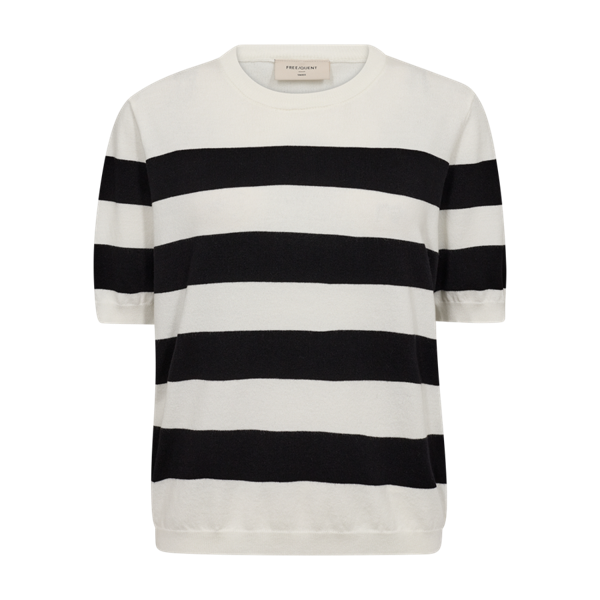 FREEQUENT - PIXIE PULLOVER STAR OFF WHITE/BLACK