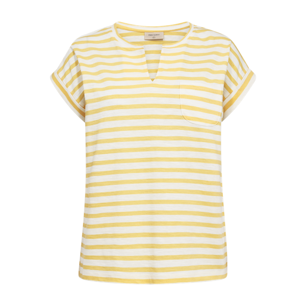 FREEQUENT - VIVA T-SHIRT OFF WHITE/POPCORN