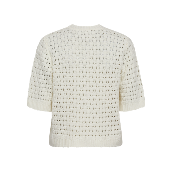 FREEQUENT - FLOTTA CARDIGAN STAR OFF WHITE