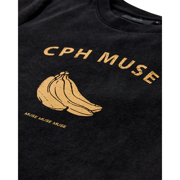 COPENHAGEN MUSE - MUSE T-SHIRT SORT
