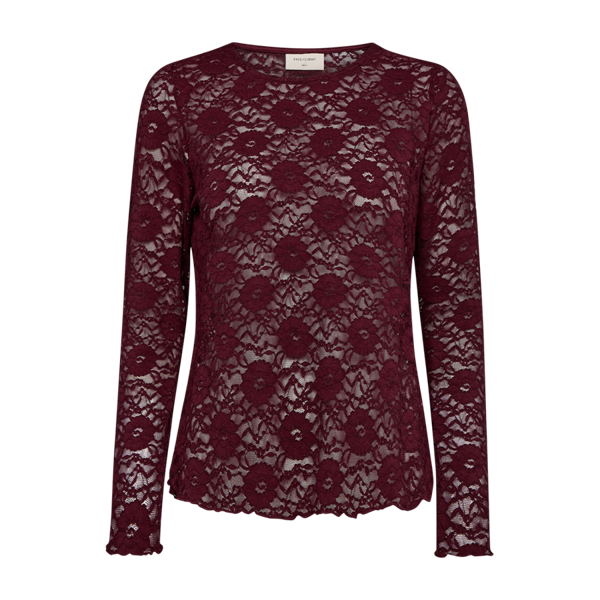 FREEQUENT - LENNON BLONDE BLUSE PORT ROYALE