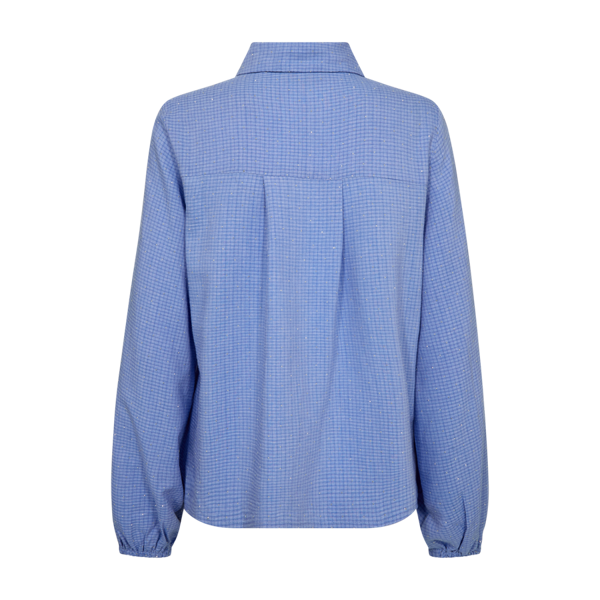 FREEQUENT - SHINE BLUSE WEDGEWOOD