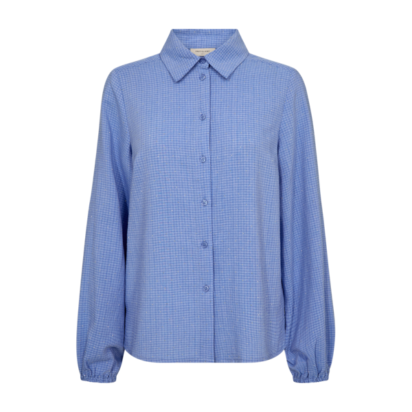 FREEQUENT - SHINE BLUSE WEDGEWOOD