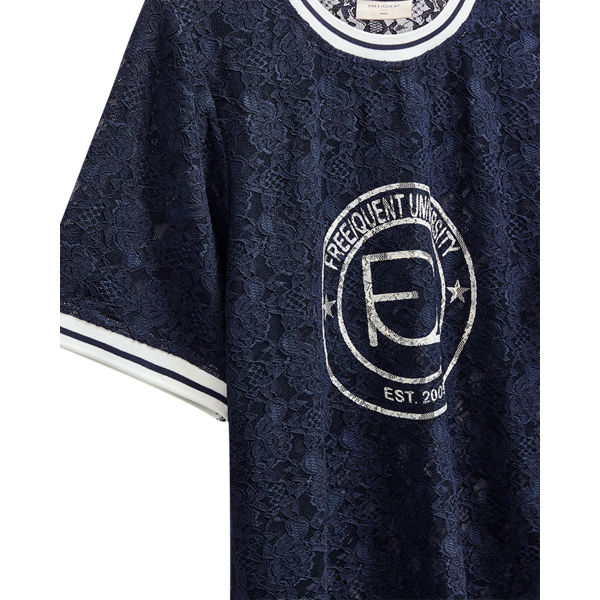 FREEQUENT - EICO T-SHIRT NAVY BLAZER