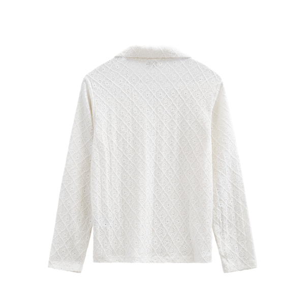 FREEQUENT - KIONA POLO STAR OFF WHITE