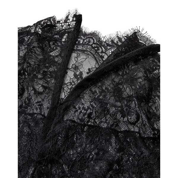 COPENHAGEN MUSE - LEA BLONDE BLUSE SORT