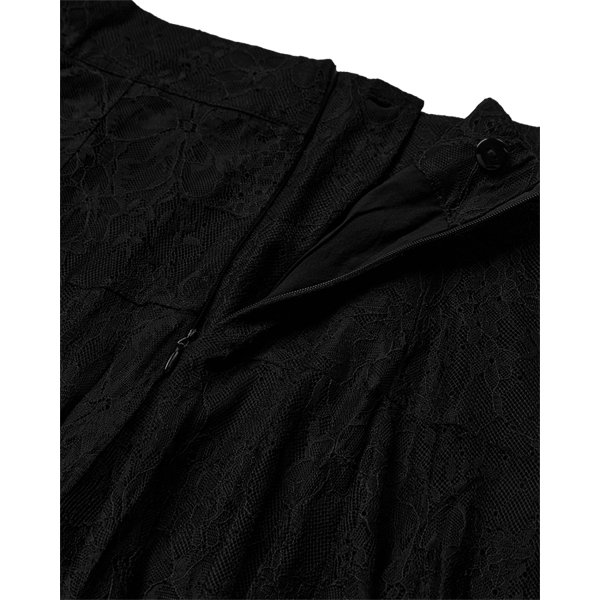 COPENHAGEN MUSE - LEA BLONDE NEDERDEL SORT