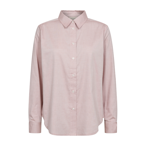 FREEQUENT - OXFORD SKJORTE PALE MAUVE