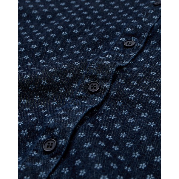 FREEQUENT - RINNA SKJORTE DARK BLUE DENIM