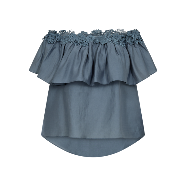 CPH MUSE - MOLLY BLOUSE BLUE MIRAGE